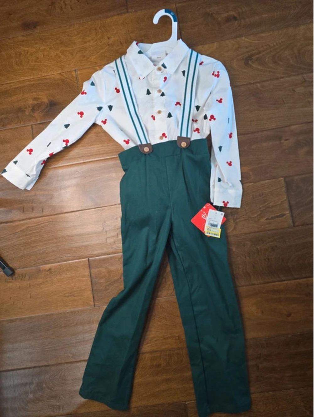 5t brand new disney christmas outfit item 601G8